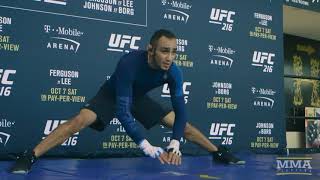 UFC 216 - Tony Ferguson Open Workout Highlights - MMA Fights WWE