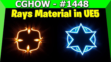 UE5 Rays Material Creation - Exclusive Sneak Peek