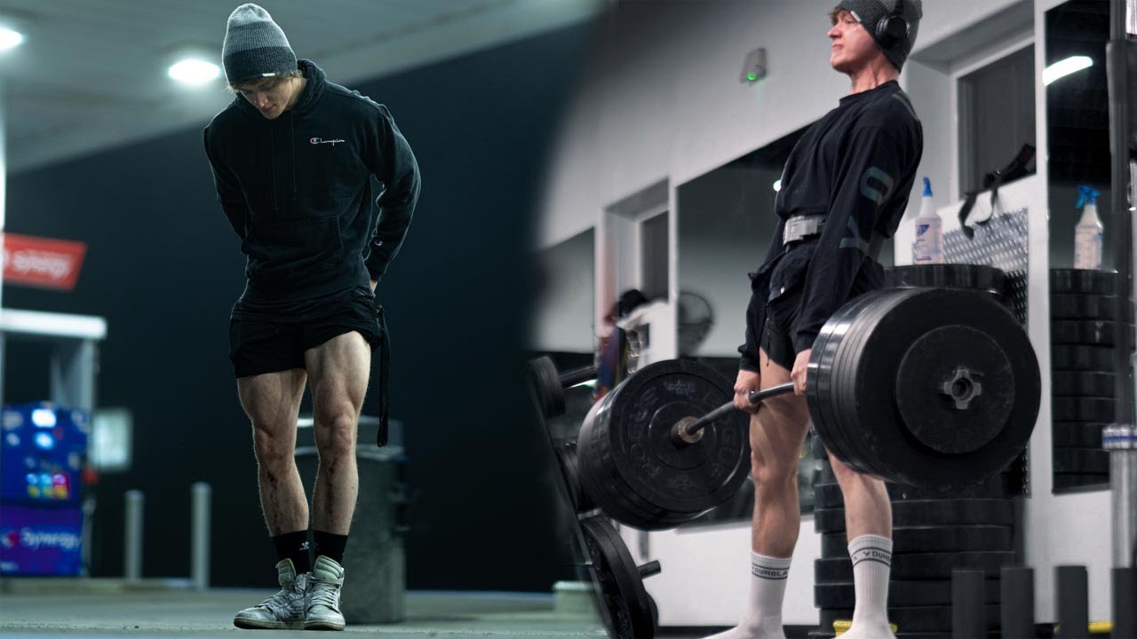 635 DEADLIFT Leg Day and YouTube