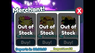 Luck with Mystery Merchant in Pet Simulator X be like.........😥