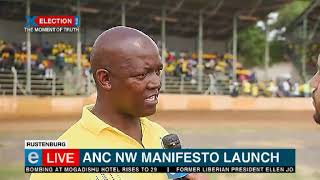 Latest: ANC NW manifesto launch screenshot 5