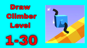 Draw Climber Levels 1-30 Voodoo Gameplay Walkthrough | (IOS-Android)  | Tips & Tricks