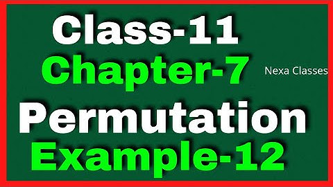 Example 12 Chapter7 Class 11 Math || Example12 Class11 Ch 7 NCERT Math || Chapter7 Example12 Class11