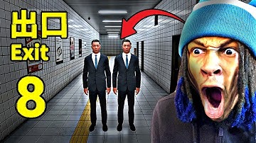 Escape The Endless Loop Or Die | The Exit 8 (Full Game)