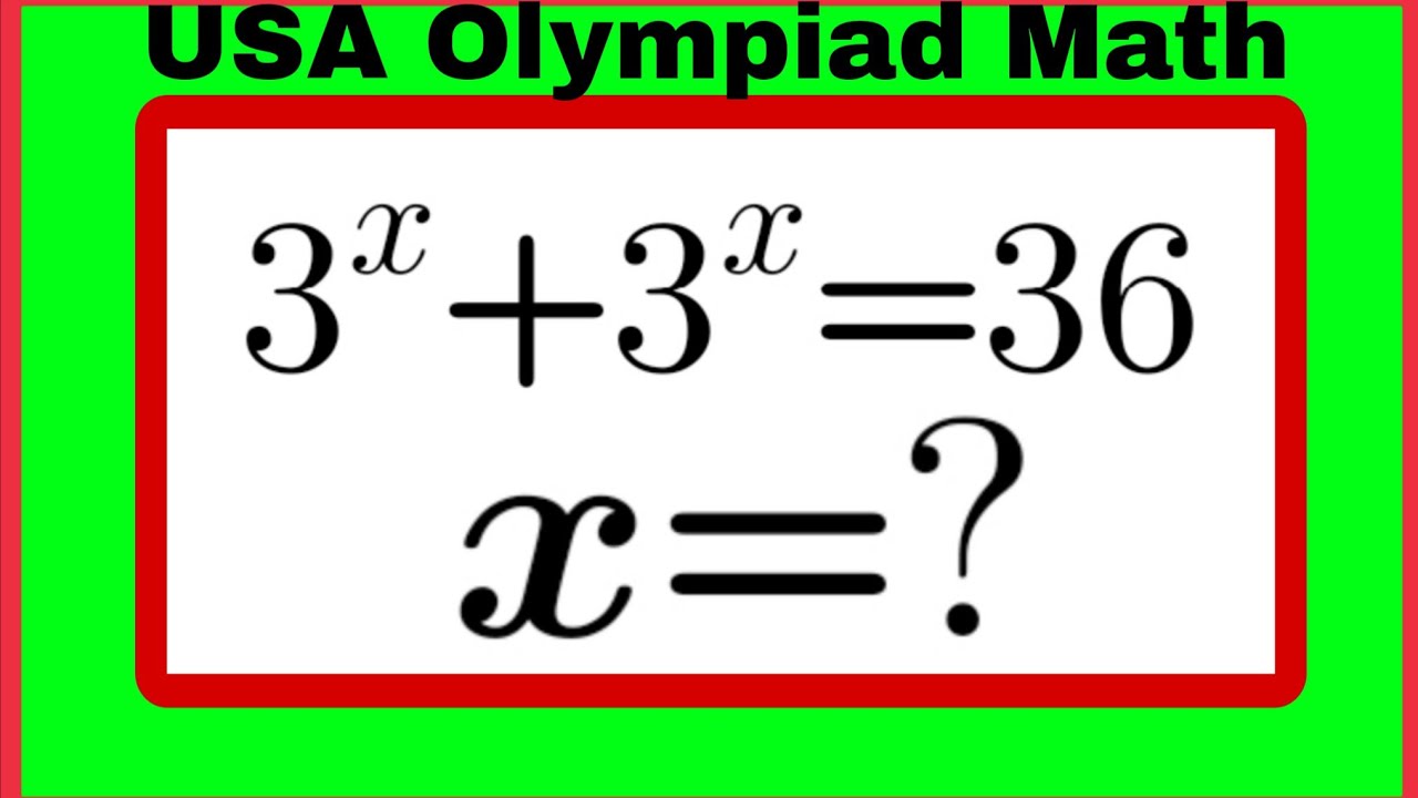USA|A Beautiful algebra Olympiad Maths Question|Can you solve this? #math #algebra