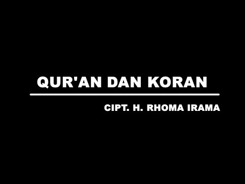 Rhoma Irama - Qur'an dan Koran (Stereo | Official Music Video)