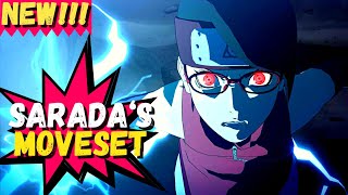 Sarada's Moveset In Naruto Storm Connections