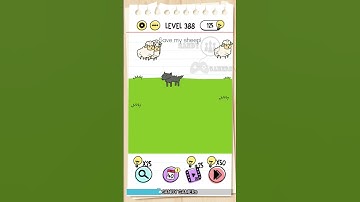 #braintest level 388 ( Save my sheep! )