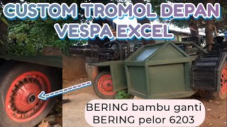 CUSTOM KLAHER/BERING TROMOL VESPA EXCEL