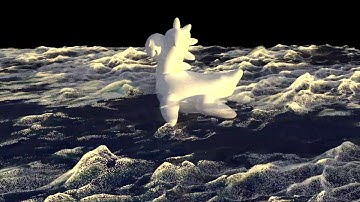 Small Ocean Simulation Scene