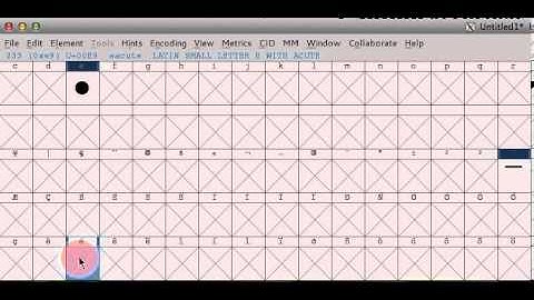 FontForge Secrets: Build Accents Hotkey: Ctl-Shift-A