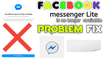 Messenger lite | use messenger to keep chatting 😭problem fix | messenger lite install 2023-24
