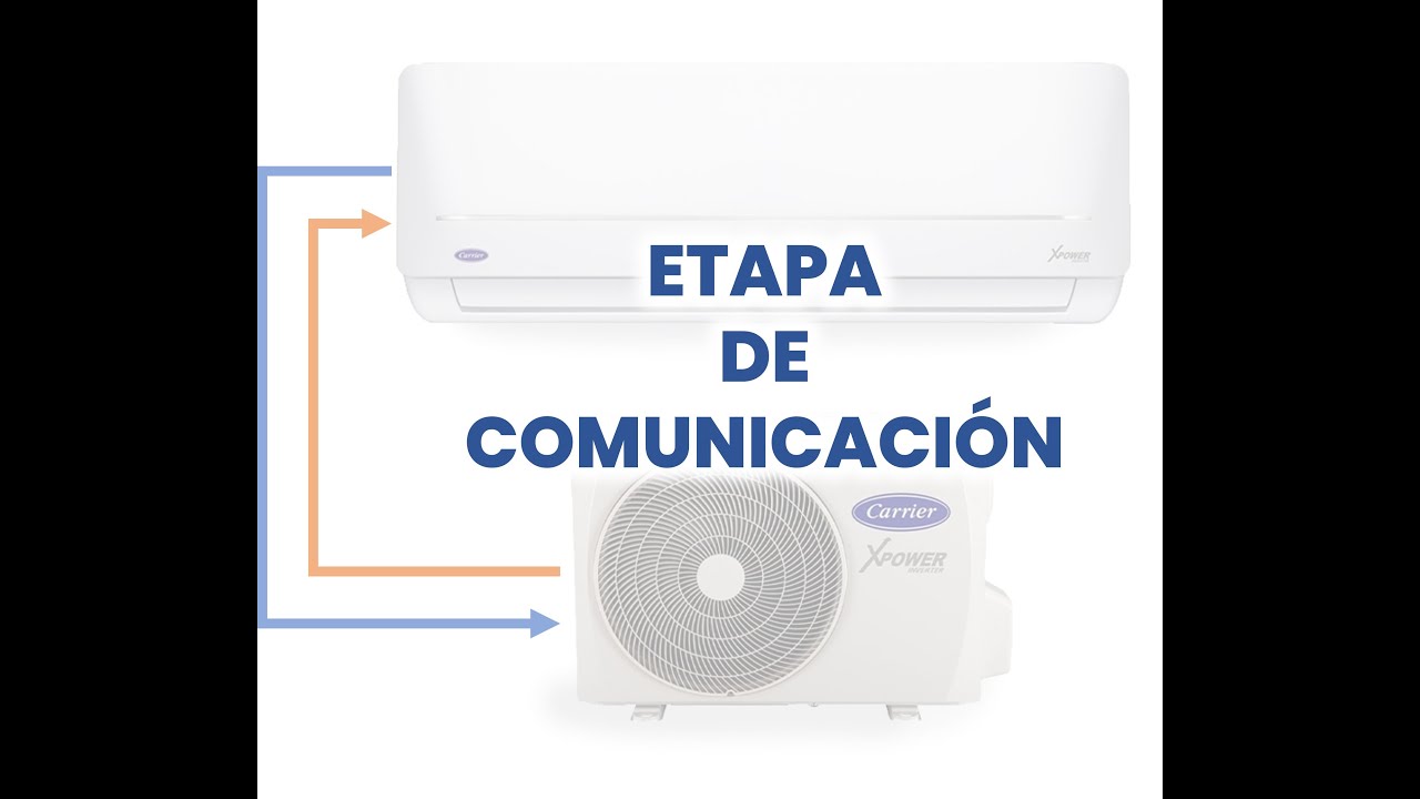 Etapa de comunicación del aire acondicionado inverter.  Parte 1