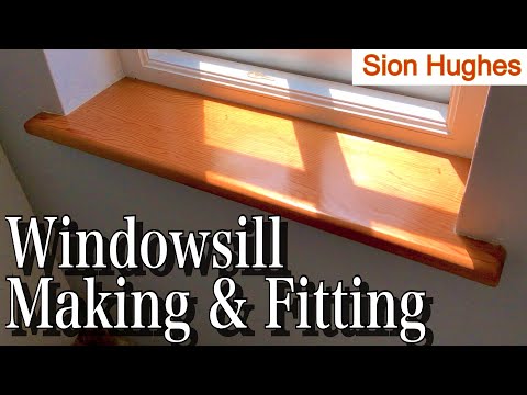 Video: The window sill is wide. How to make and use?