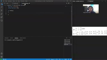 Menghitung Operasi Matriks | Program C++ (Aljabar Linear Elementer)