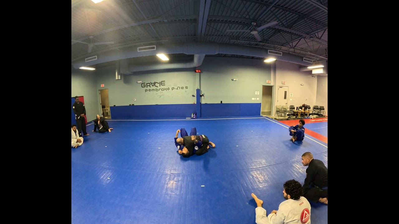 Technique to escape bottom side control when opponent is using a strong cross face ￼