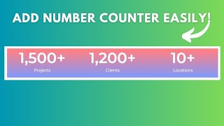 How to Add a Number Counter with Elementor in WordPress [Step-by-Step Guide]