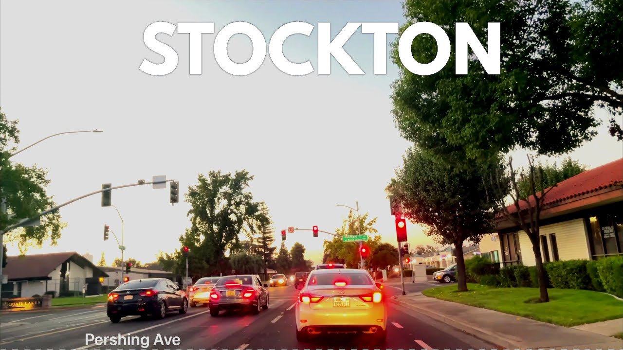 STOCKTON CLIFORNIA ( Pacific Ave, Michigan Ave, Country Club, Hammer Ln.) Dash Cam