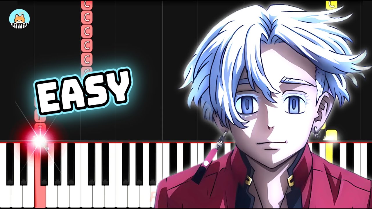 Tokyo Revengers: Tenjiku-hen ED - "Say My Name" - EASY Piano Tutorial & Sheet Music