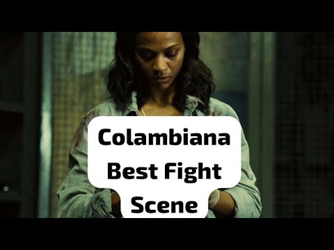 Colombiana (2011) Catalya vs Marco Fight Scene
