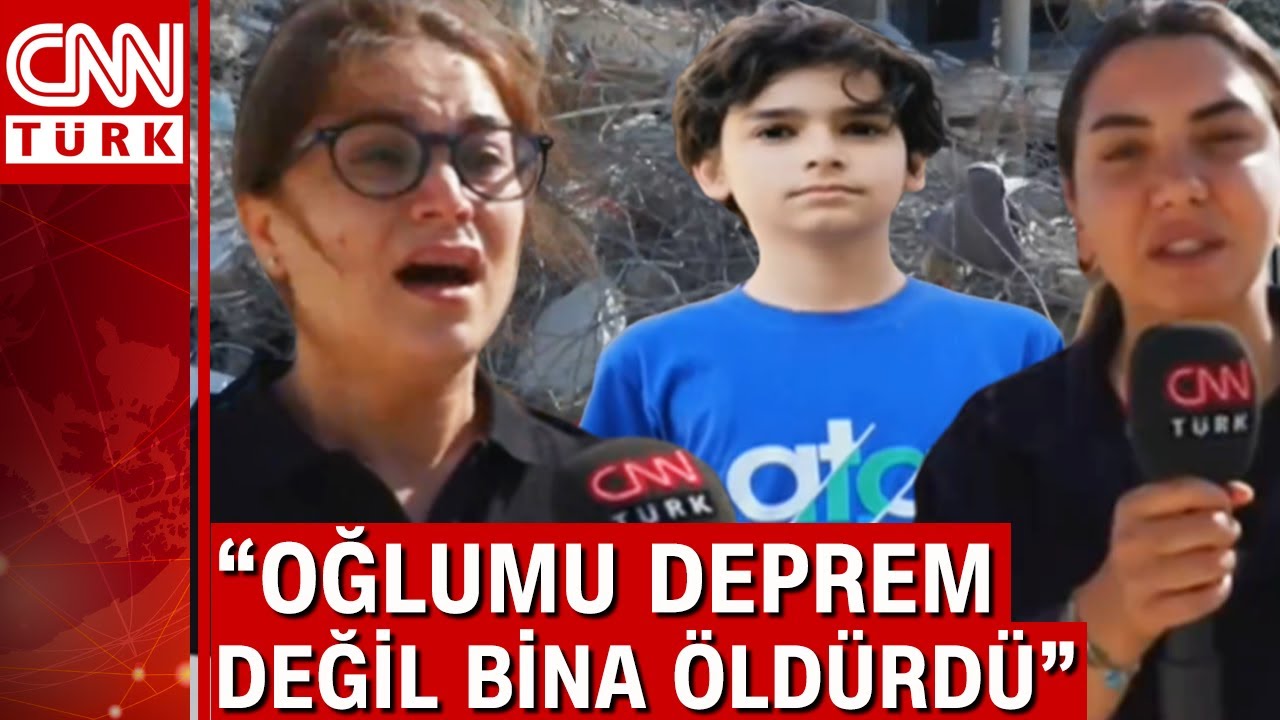 Hatay'da depremin ardından bir annenin feryadı! Fulya Öztürk acılı anneye mikrofon uzattı