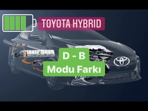 Toyota Hybrid B Modu - Corolla C-HR Yaris - B Modu Ne İşe Yarar