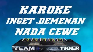 KAROKE INGET DEMENAN NADA CEWE 