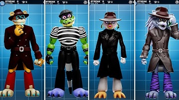 FNAF AR Security Breach Spy Animatronics Workshop Animations