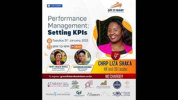 Performance Management: Setting KPIs by CHRP LIZA SHAKA