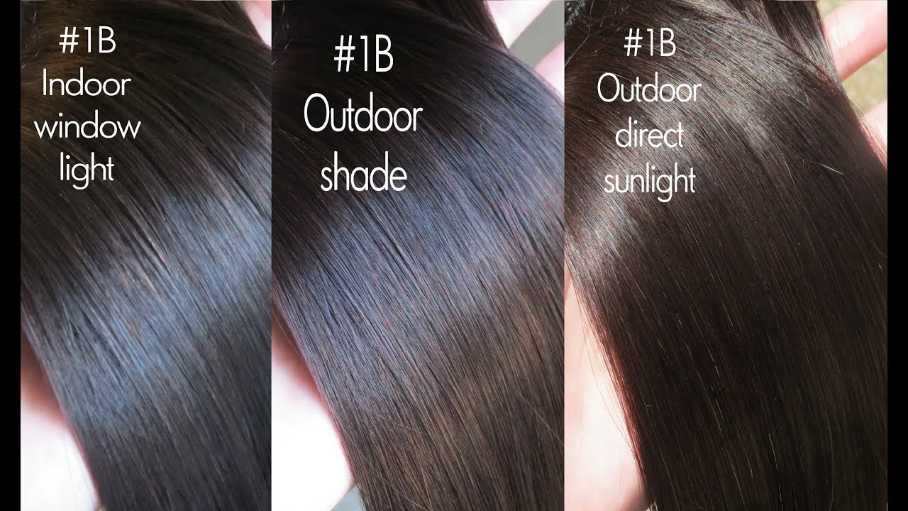 Minihouse8888 Extensions in Color  1B  Natural Black YouTube