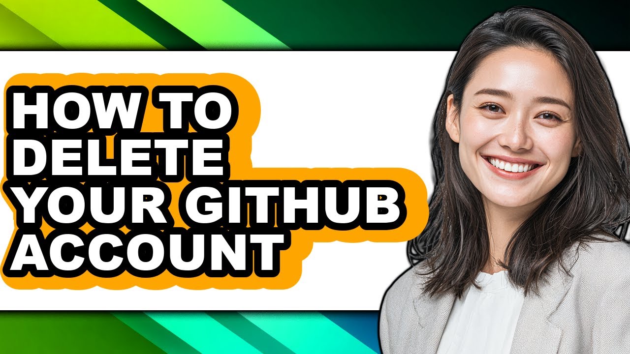 How to Delete Your Github Account - Easy Guide - YouTube