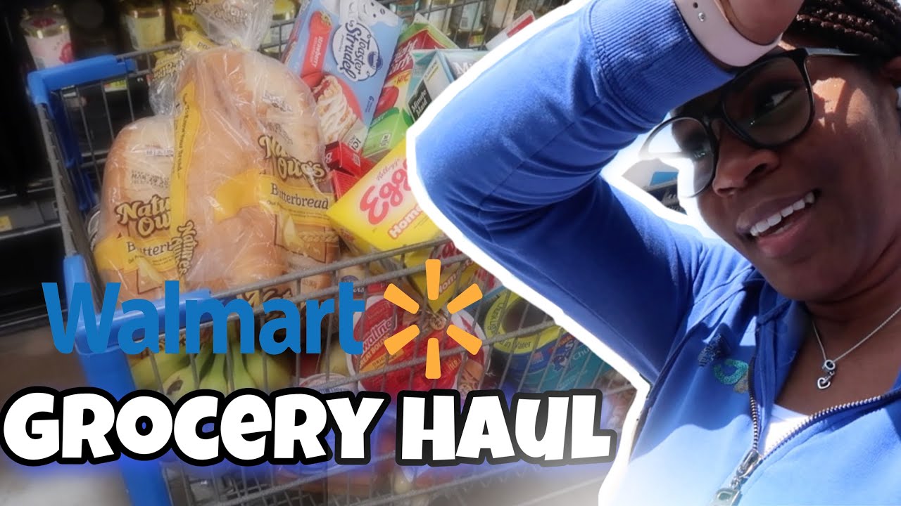This Is Hard Work- Cart Full Of Food | Walmart Grocery Haul | KTV - YouTube