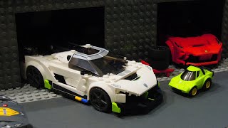 Build A Koenigsegg Jesko - Lego Stopmotion