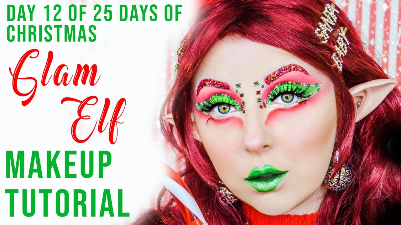 GLAM CHRISTMAS ELF MAKEUP TUTORIAL ✨