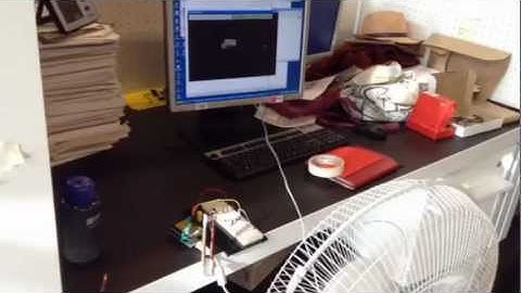 Piezo Sensor + Arduino + Processing