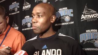 Jacque Vaughn Magic Training Camp Day 3 Interview