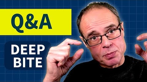 Deep Bite Q&A with Dr. Mike Mew | Understanding & Fixing a Deep Bite
