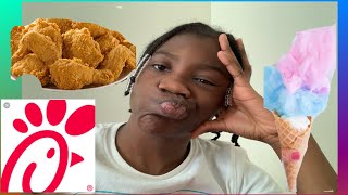 Eating food that only start with C for 24 hrs