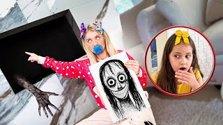 Encontramos A Bebê Jully Fazendo Um Desenho Ustador Na Sala