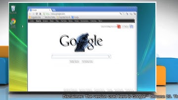 Google™ Chrome: How to uninstall apps in Windows® Vista