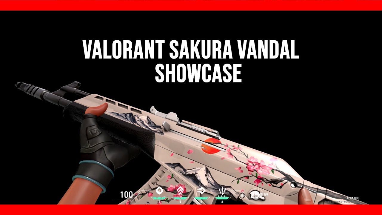 Sakura Vandal Skin - Valorant Info