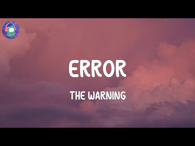 THE WARNING 「ERROR」 日本未発売未開封 the warning THE WARNING 「ERROR」 日本未発売未開封 the warning THE