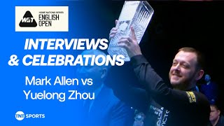 PLAYER REACTION & TROPHY CELEBRATIONS 🏆 | 2025 English Snooker Open Highlights