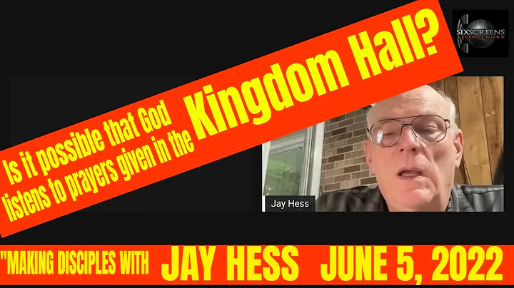 MAKING DISCIPLES WITH JAY HESS  JUNE 5, 2022