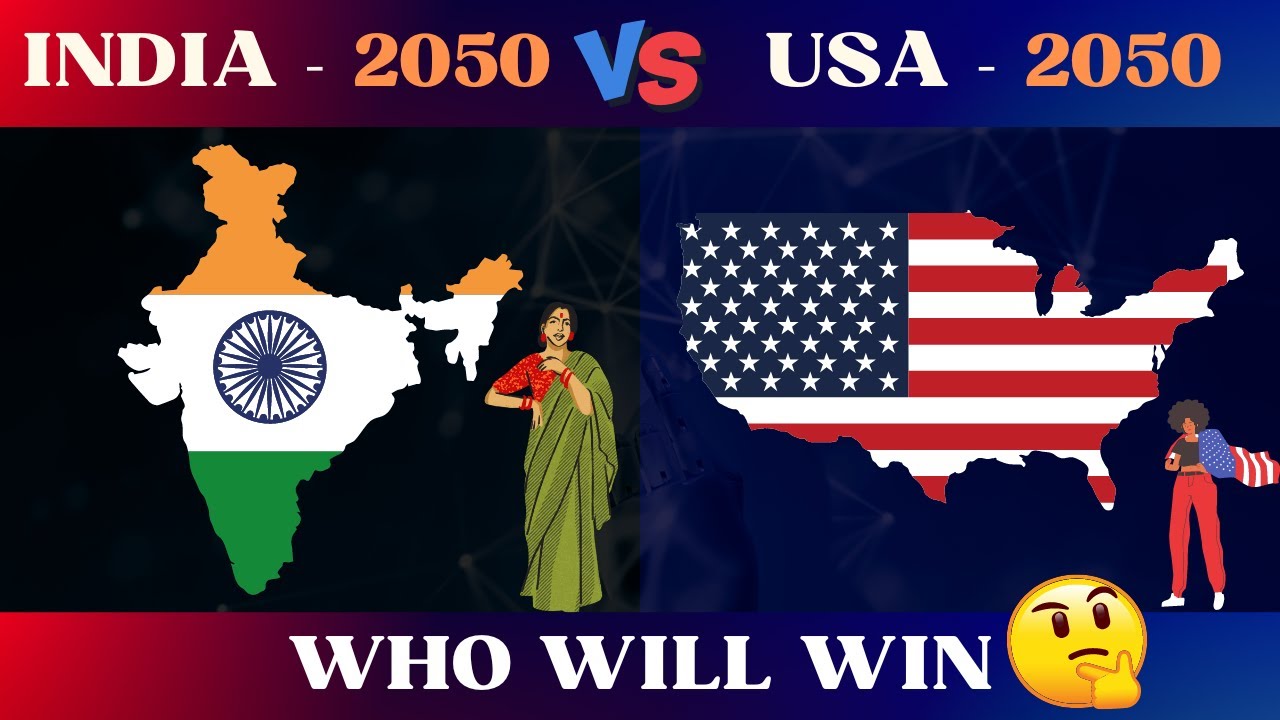 United States 2050 vs India 2050 | Country Comparison | Unites States ...