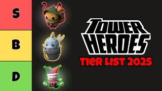 Tower Heroes Tier List 2025 Mako Included Roblox