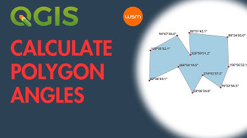 QGIS - Calculate polygon angles