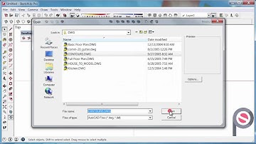 SketchUp - How to use the From Contours Tool