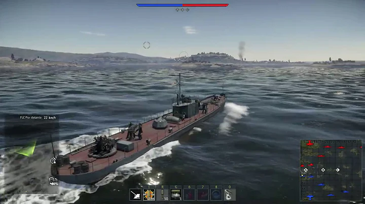 War thunder realistic battle naval  ship: MBK-161 1943, GROZA , PR183.