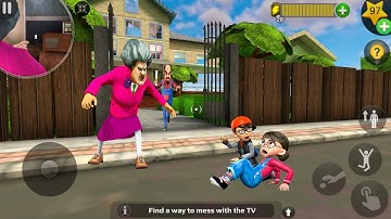 Scary Teacher 3D_New updater-New fun video everyday , gameplay walkthrough  part 418 ( android, ios)